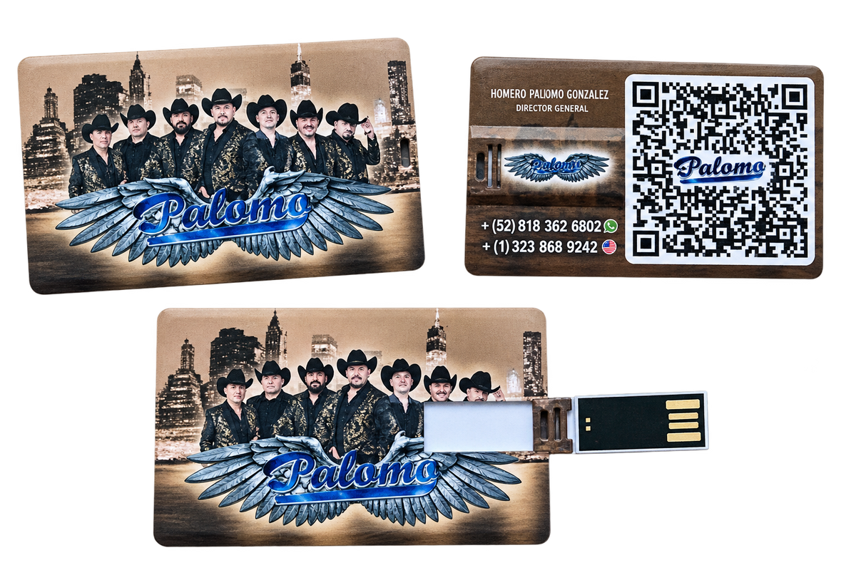 Tarjeta USB Palomo