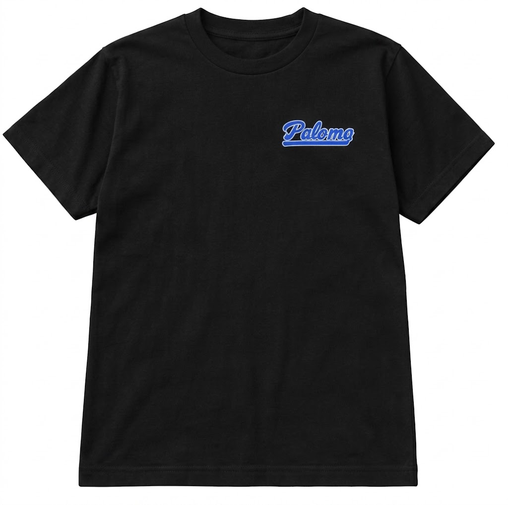 Playera Grupo Palomo Negra